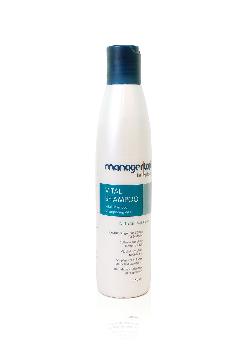 Dening Hair Zubehör - Manager Top Shampoo Echthaar 200ml